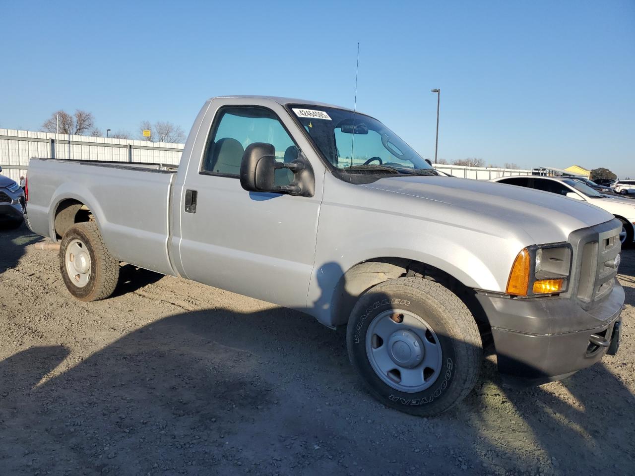 2006 FORD F250 SILVER - Image 4